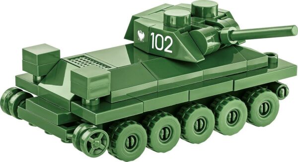 KLOCKI COBI-3088 CZOŁG T-34/76 101 klocków, Skala: 1:72 - obrazek 4