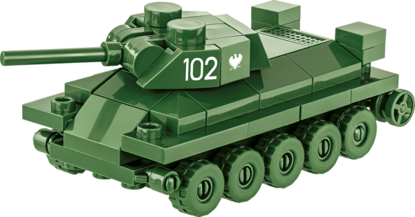 KLOCKI COBI-3088 CZOŁG T-34/76 101 klocków, Skala: 1:72 - obrazek 3