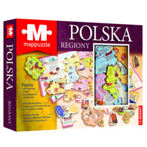 Puzzle Demart Mappuzzle Polska Regiony Mapa