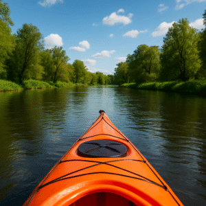 🌞🚣‍♂️ 🔥Wakacyjny hit!🔥 Mały lekki rodzinny KAJAK 2+1 do WYNAJĘCIA – ZIELONA GÓRA! 🚣‍♂️🌞