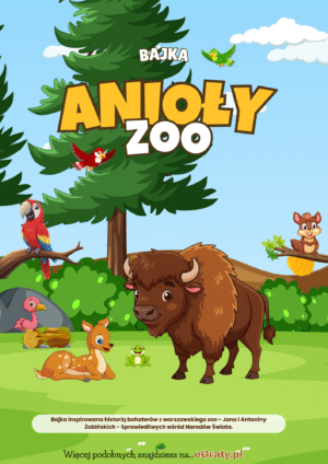 Bajka Anioły Zoo – okładka