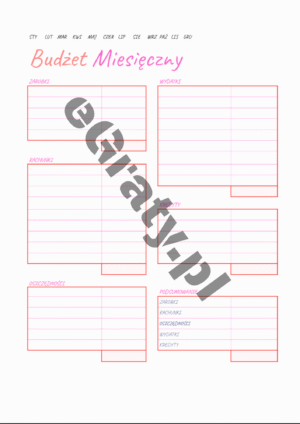 Budżet domowy okładka