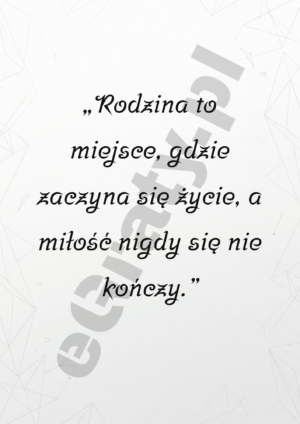 cytaty o rodzinie po polsku