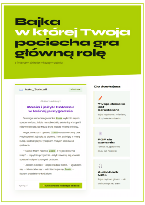 Bajka personalizowana dla dziecka