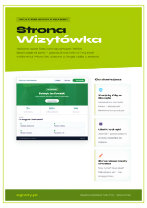 Strona Wizytówka