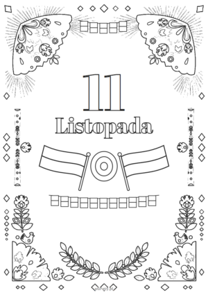 11 listopada kolorowanki do druku