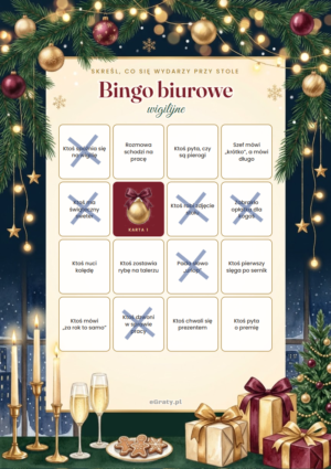 zabawy na wigilię firmową