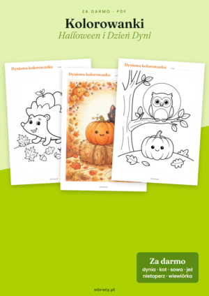 kolorowanki halloween do druku