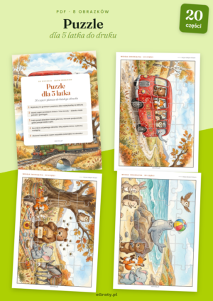 puzzle dla 5 latka do druku