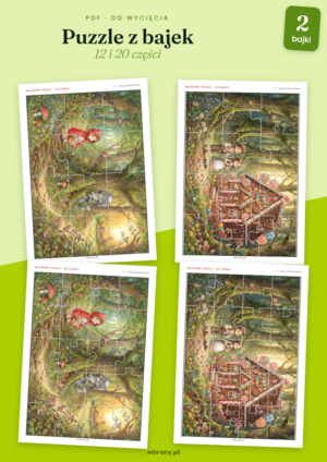 puzzle z bajek do druku