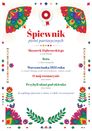 śpiewnik pieśni patriotycznych