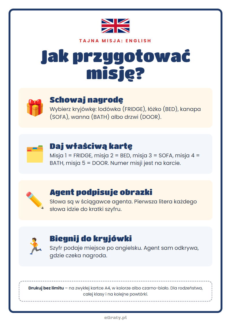 Co jest w pliku — angielski zadania dla dzieci do druku