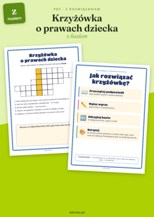 krzyżówka o prawach dziecka