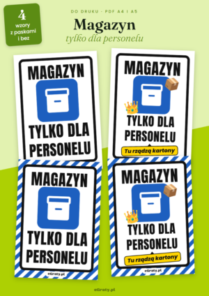 tabliczka magazyn