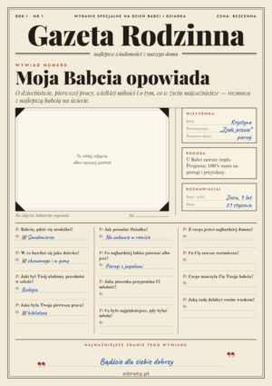 wywiad z babcią i dziadkiem